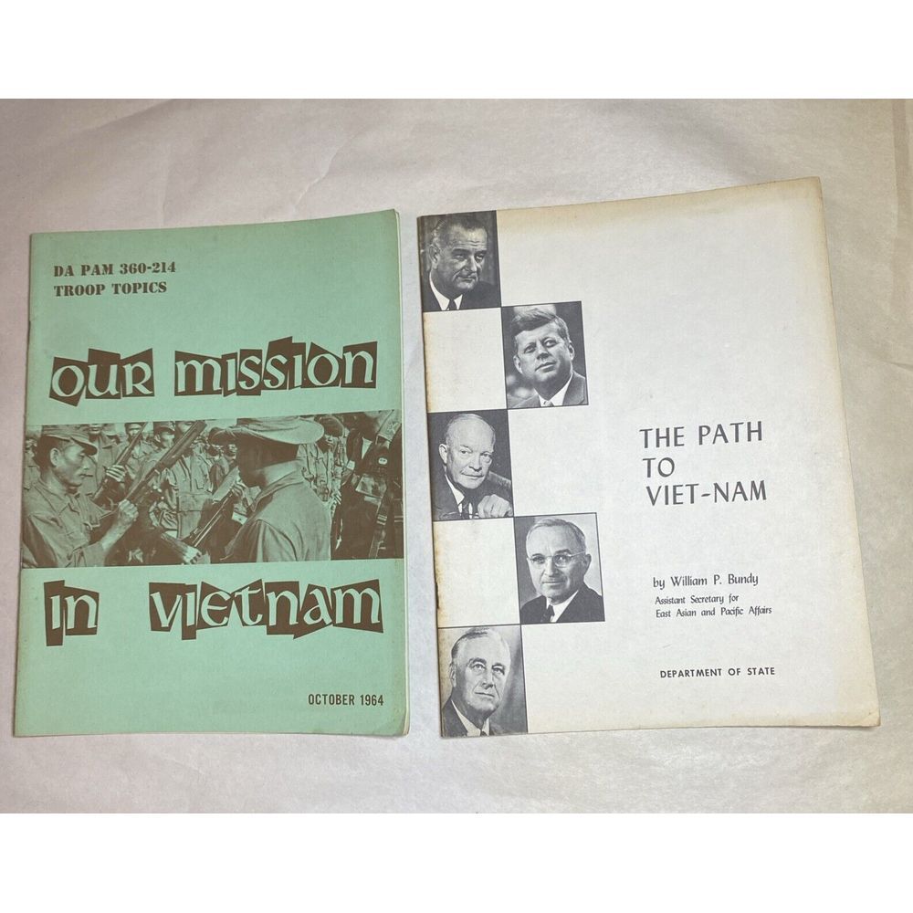Our Mission In Vietnam 1964 The Path To‎ Viet-Nam War Office RARE